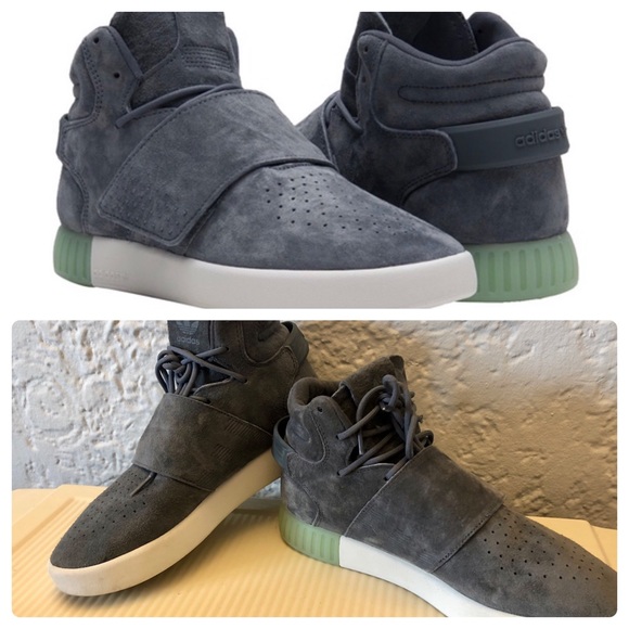 adidas tubular invader green